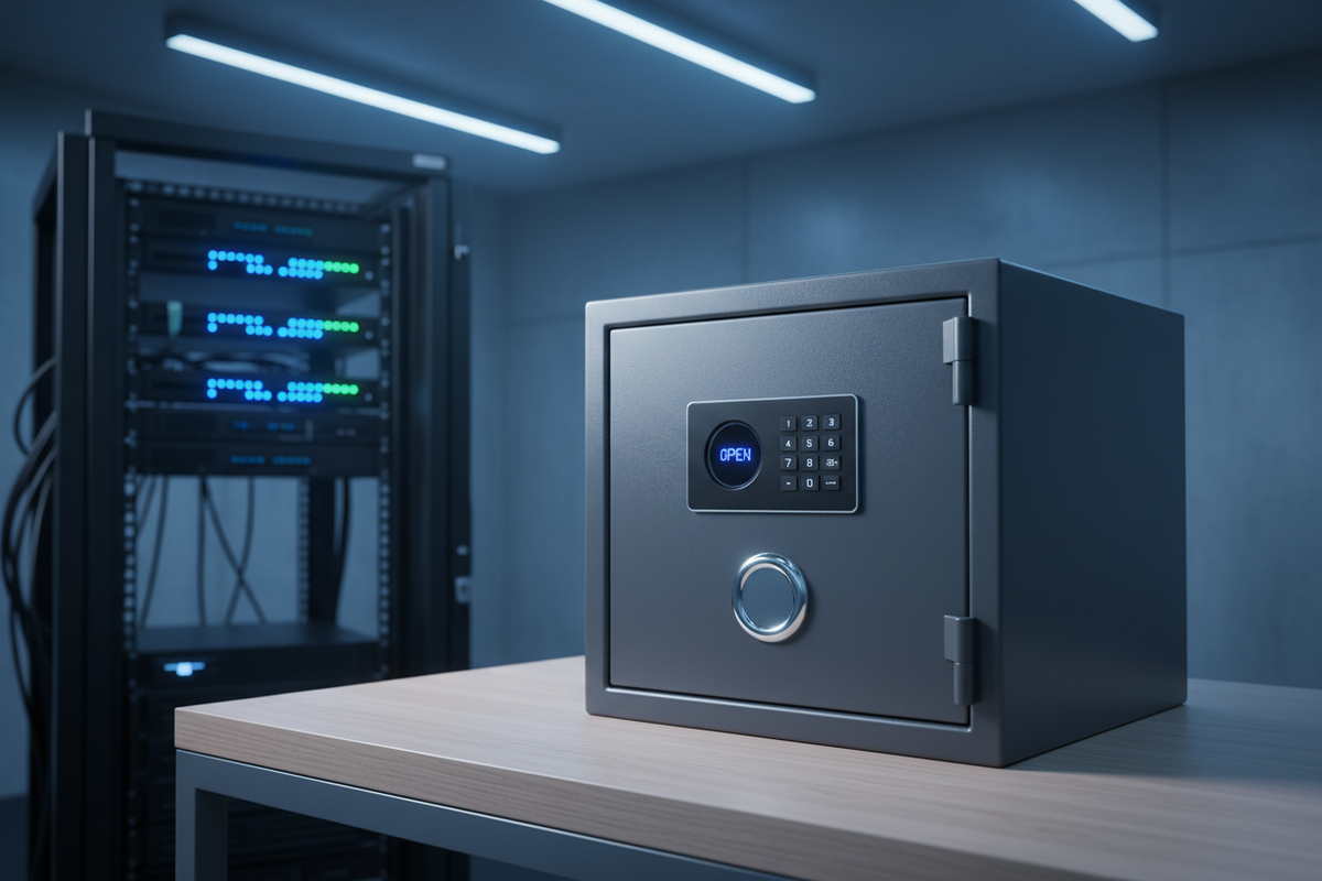 Phoenix Datacare DS2000 data safe in a professional IT or server room