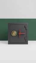 Matte charcoal fireproof safe