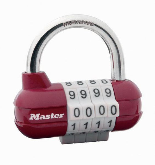 PADLOCK 1523D COLOURED RESETTABLE