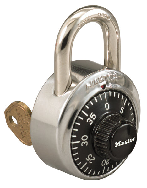 PADLOCK 1525 COMBINATION & KEY CONTROLLED