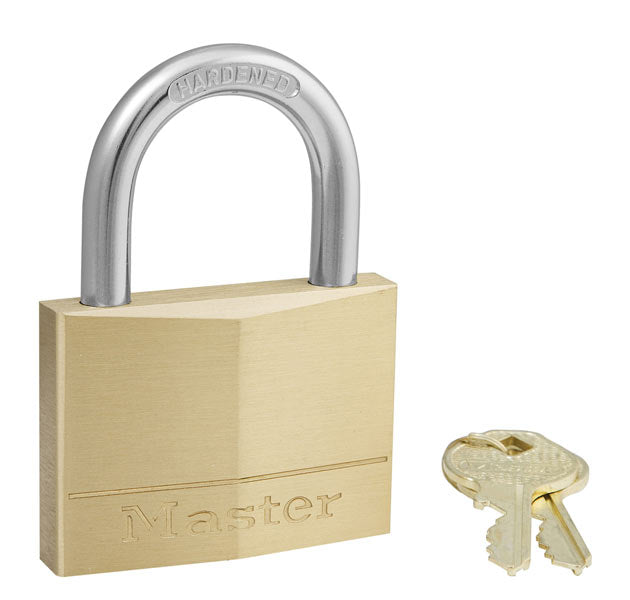 PADLOCK 160D BRASS