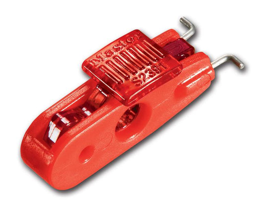 S2391 MINIATURE CIRCUIT BREAKER LOCKOUT (RED TAB) – WIDE TOGGLES