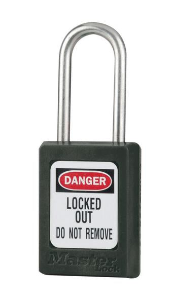 S33 6-PIN BLACK ZENEX SAFETY PADLOCK