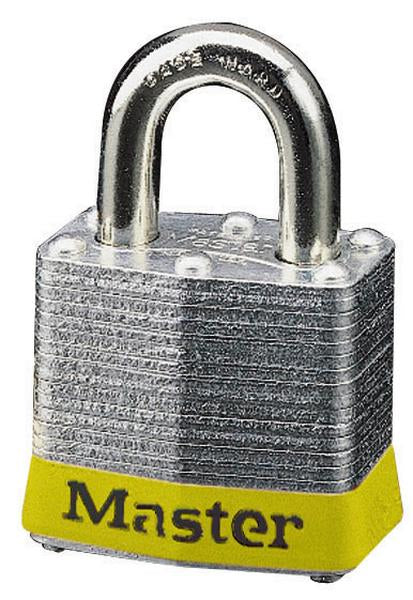 PADLOCK NO.3 *S* YELLOW