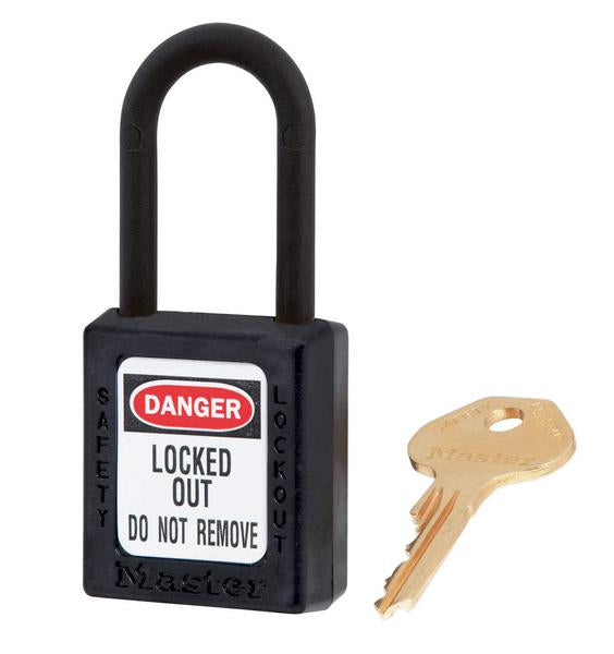 406 6-PIN BLACK ZENEX SAFETY PADLOCK