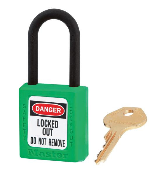 406 6-PIN GREEN ZENEX SAFETY PADLOCK