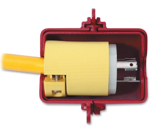 487 ROTATING ELECTRICAL PLUG LOCKOUT