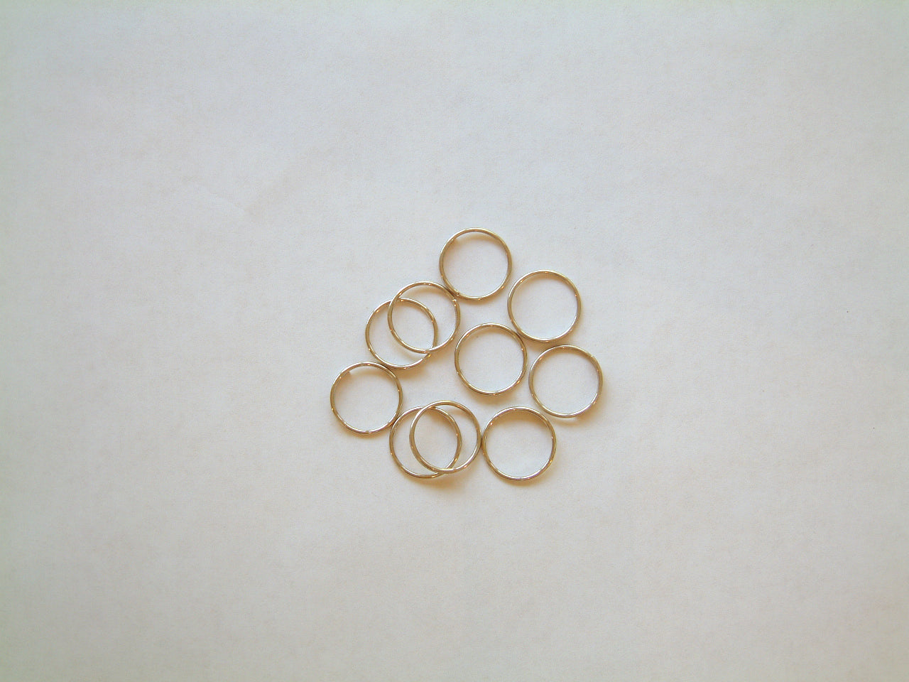 KEY TAB SPLIT RINGS STANDARD PACK OF 10