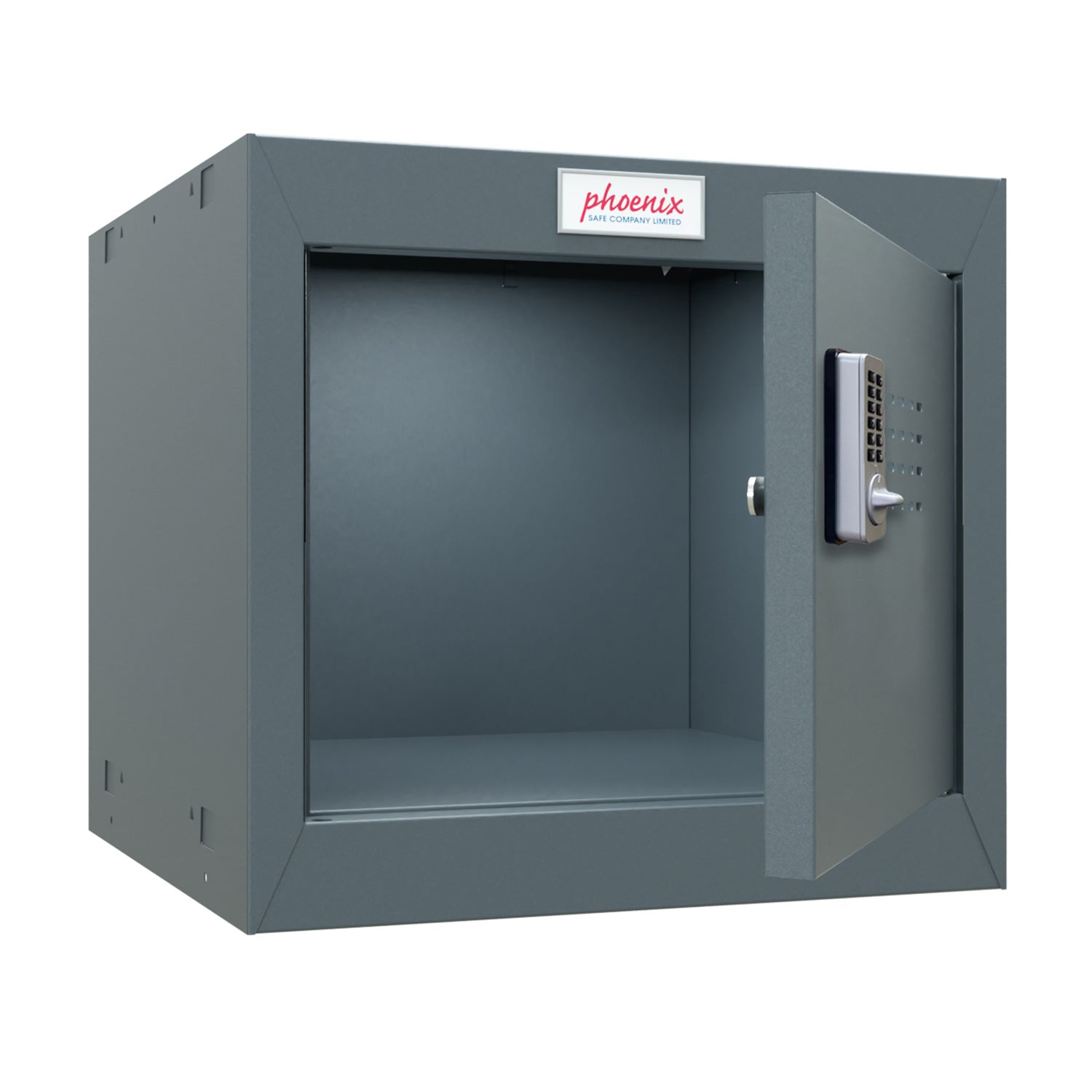 Phoenix CL0344AAE Size 1 Dark Grey Cube Locker with Electronic Lock - my-beautiful-safes