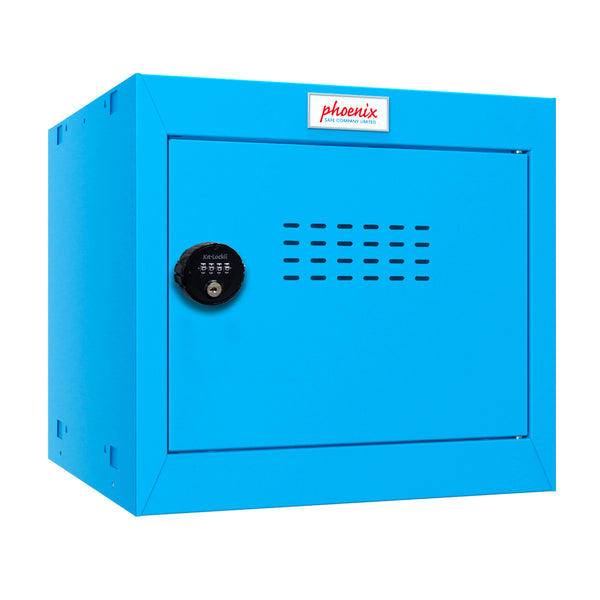 Phoenix CL0344BBC Size 1 Blue Cube Locker with Combination Lock - my-beautiful-safes