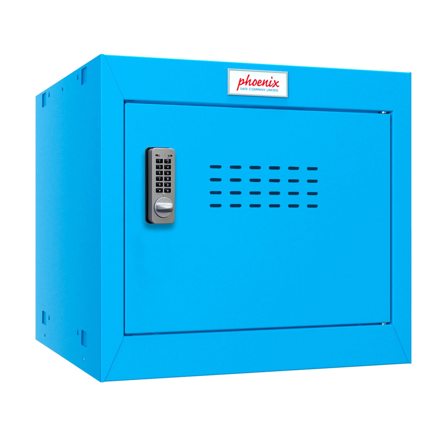 Phoenix CL0344BBE Size 1 Blue Cube Locker with Electronic Lock - my-beautiful-safes