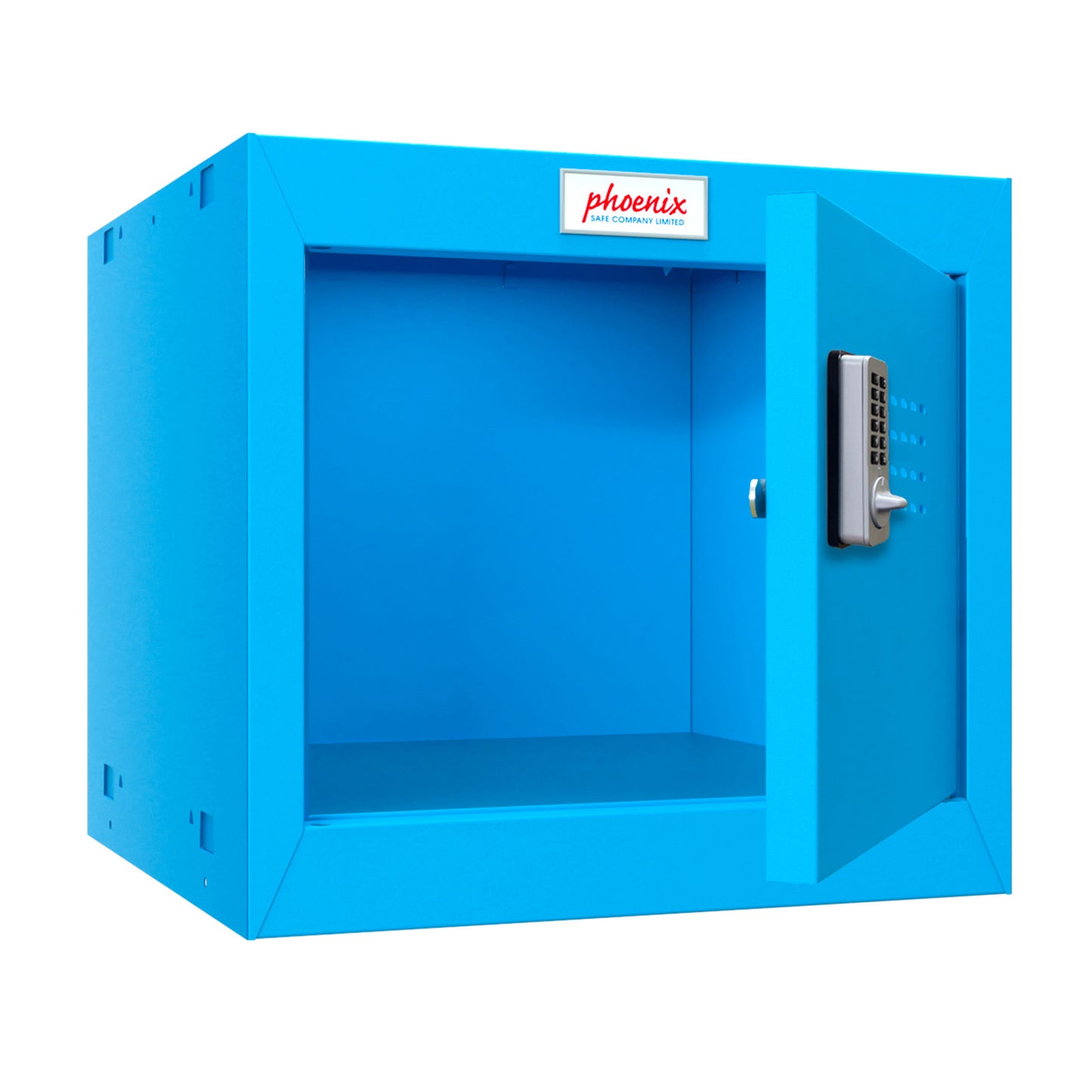 Phoenix CL0344BBE Size 1 Blue Cube Locker with Electronic Lock - my-beautiful-safes