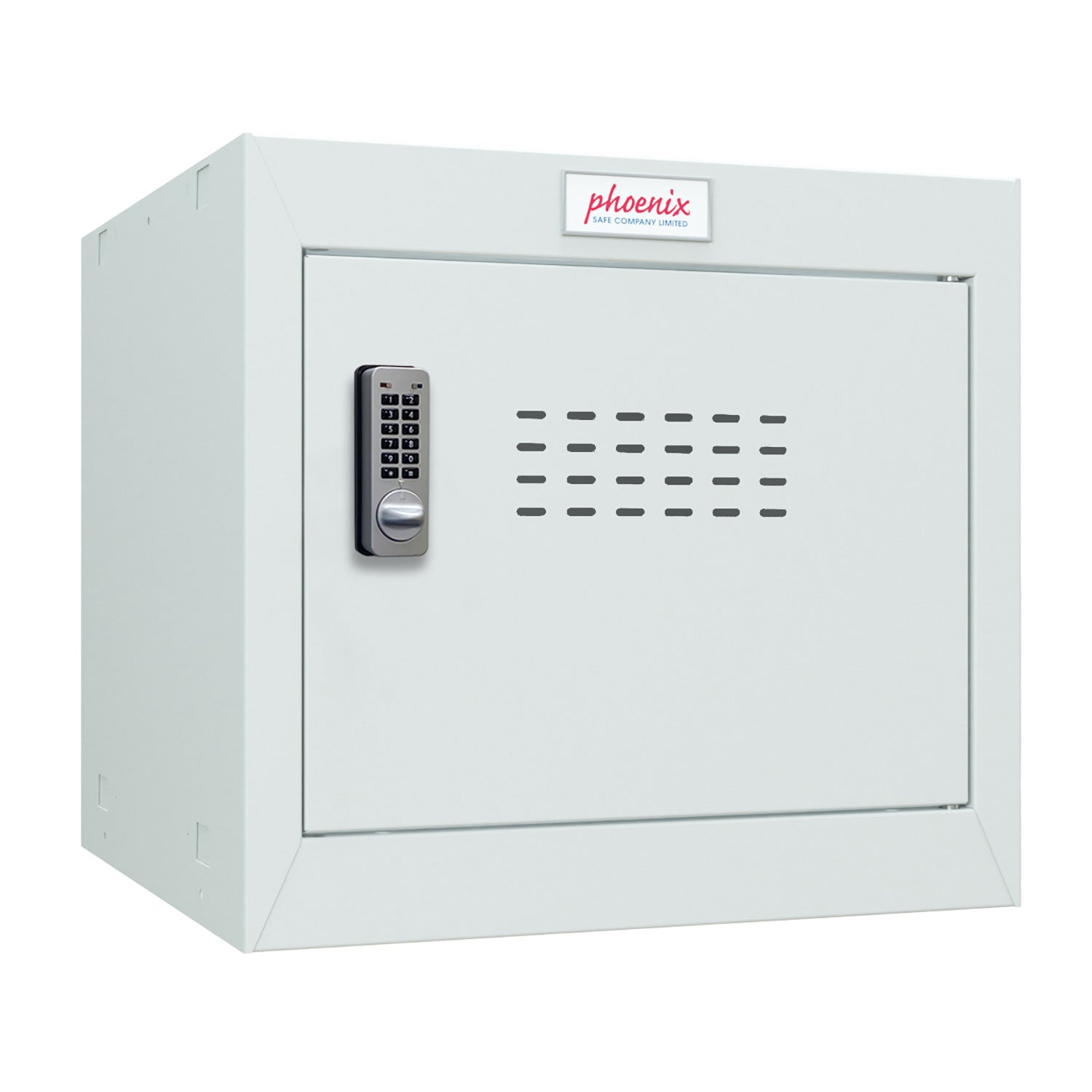 Phoenix CL0344GGE Size 1 Light Grey Cube Locker with Electronic Lock - my-beautiful-safes