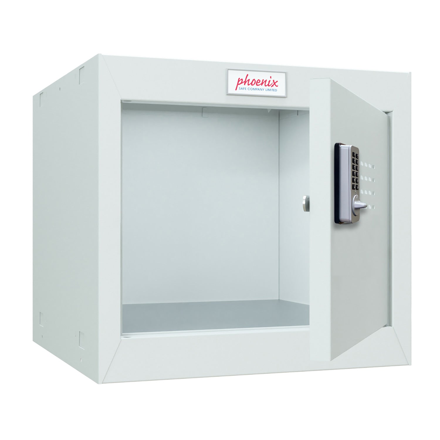 Phoenix CL0344GGE Size 1 Light Grey Cube Locker with Electronic Lock - my-beautiful-safes