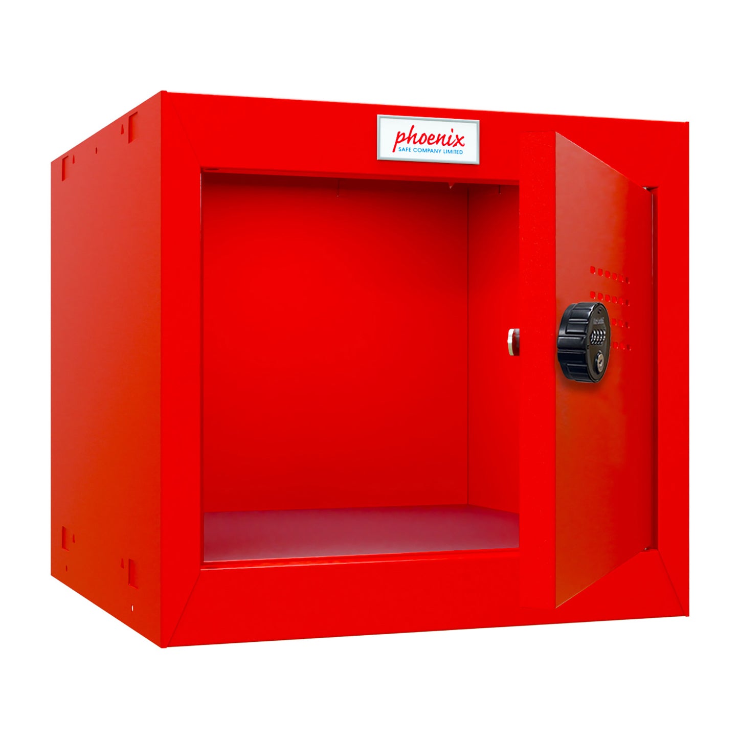 Phoenix CL0344RRC Size 1 Red Cube Locker with Combination Lock - my-beautiful-safes