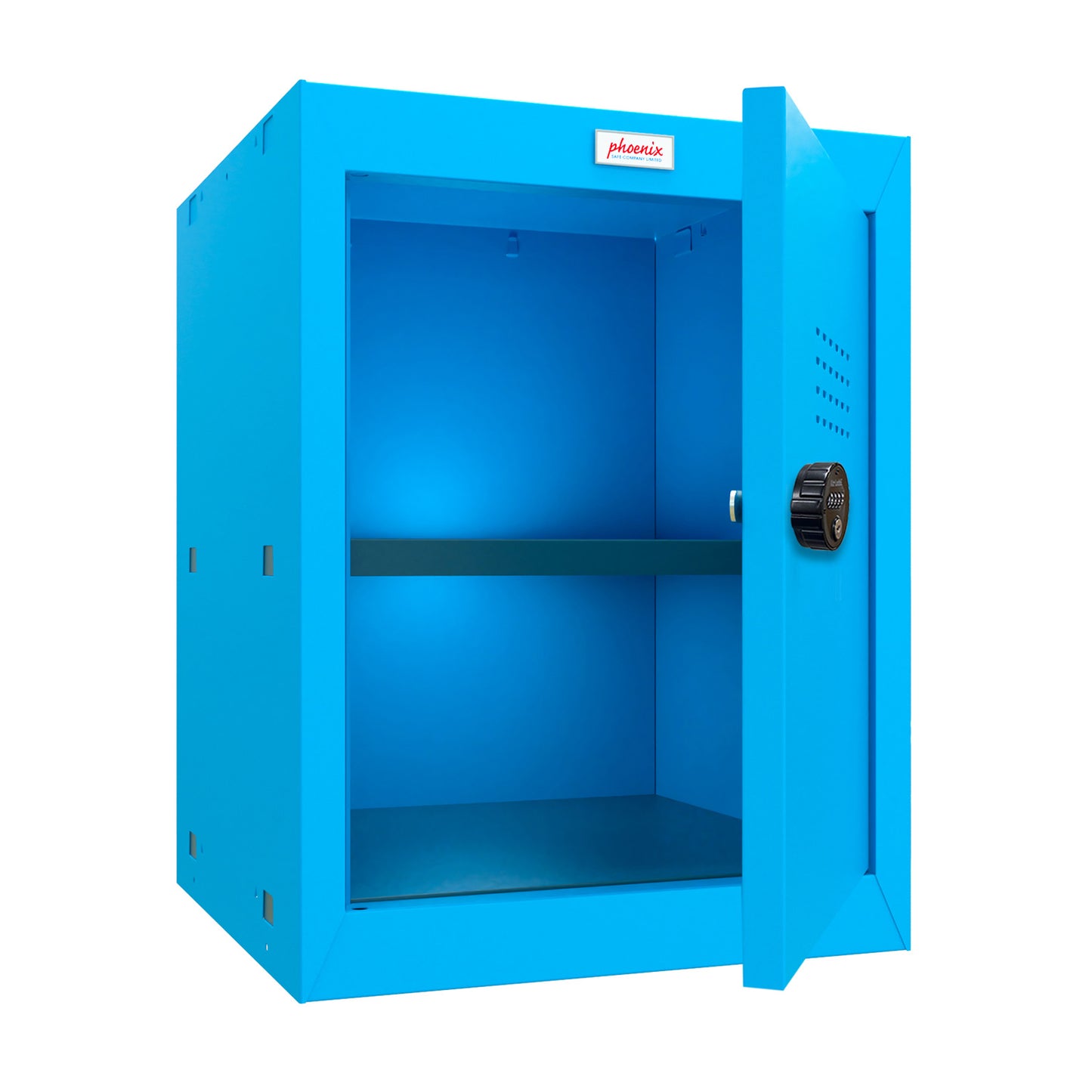 Phoenix CL0544BBC Size 2 Blue Cube Locker with Combination Lock - my-beautiful-safes