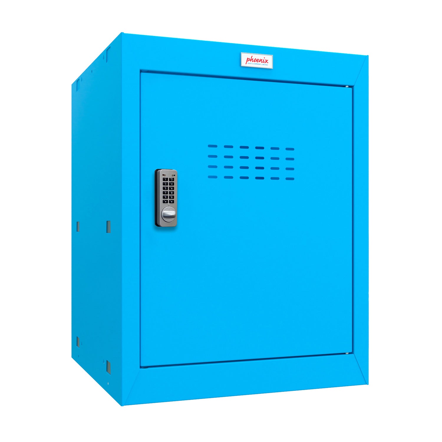 Phoenix CL0544BBE Size 2 Blue Cube Locker with Electronic Lock - my-beautiful-safes