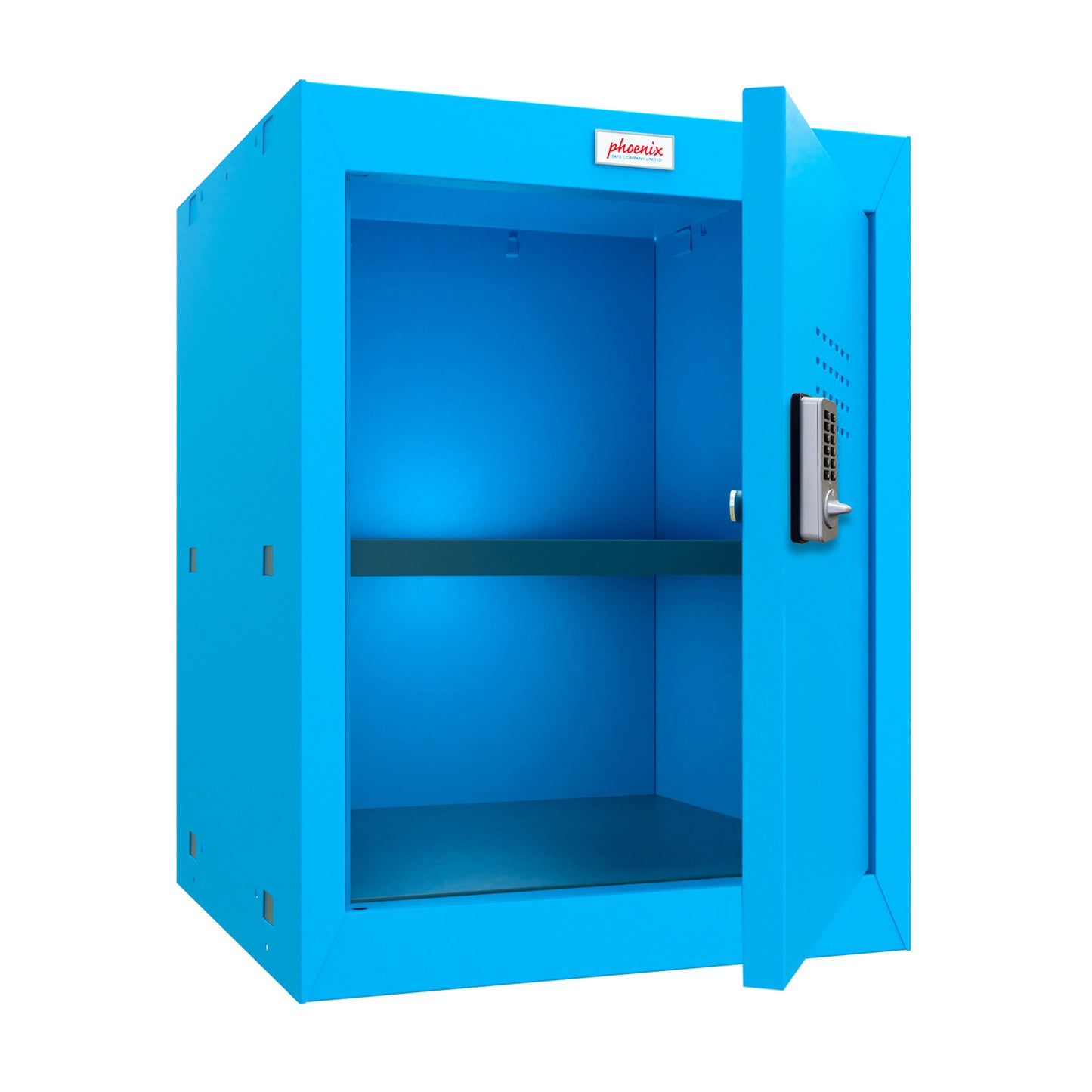 Phoenix CL0544BBE Size 2 Blue Cube Locker with Electronic Lock - my-beautiful-safes