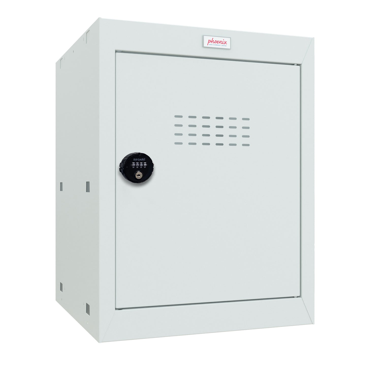 Phoenix CL0544GGC Size 2 Light Grey Cube Locker with Combination Lock - my-beautiful-safes