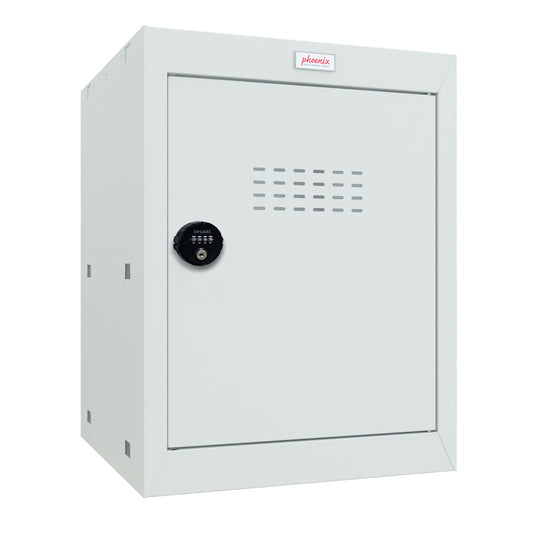 Phoenix CL0544GGC Size 2 Light Grey Cube Locker with Combination Lock - my-beautiful-safes