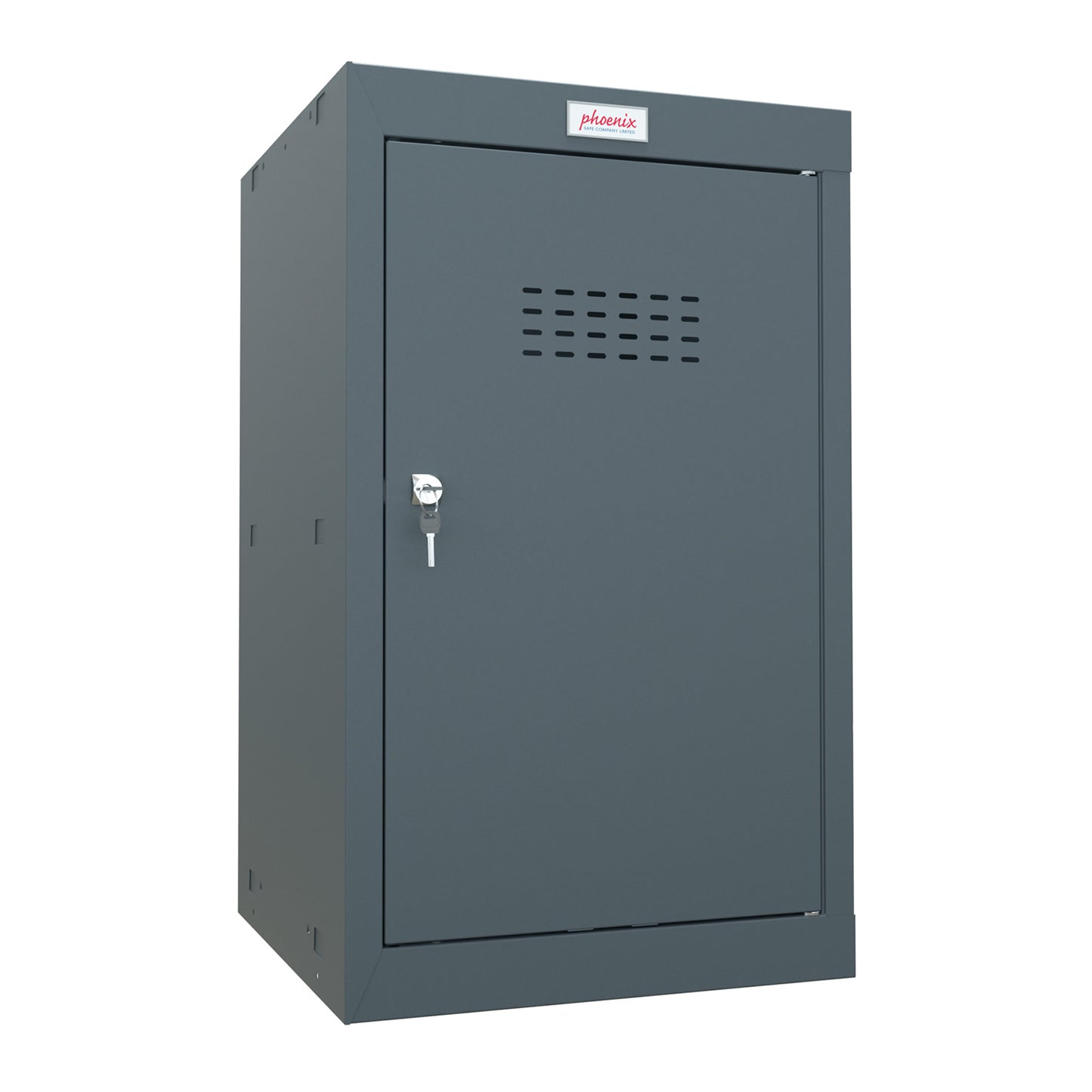 Phoenix CL0644AAK Size 3 Grey Cube Locker with Key Lock - my-beautiful-safes