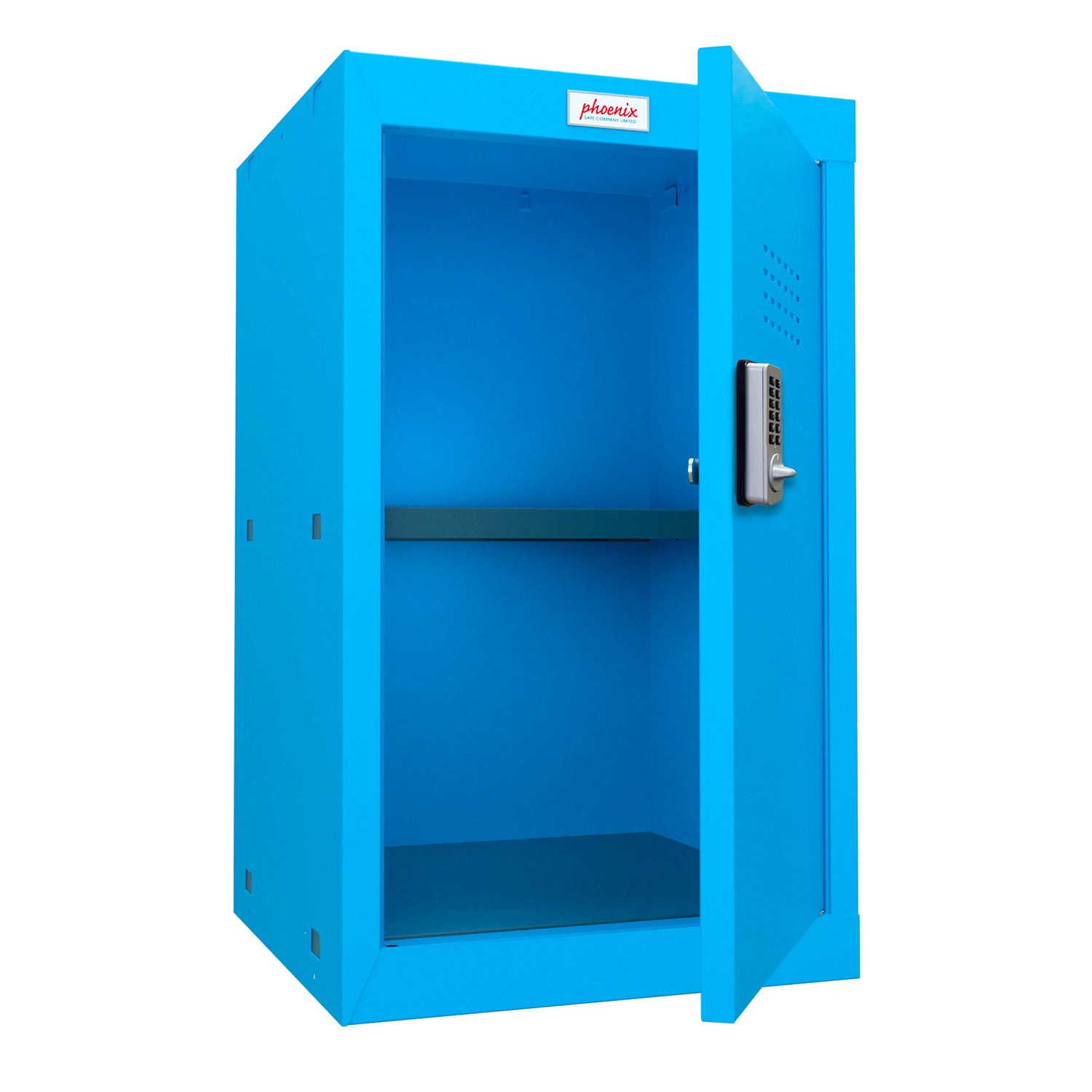 Phoenix CL0644BBE Size 3 Blue Cube Locker with Electronic Lock - my-beautiful-safes