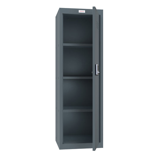 Phoenix CL1244AAE Size 4 Grey Cube Locker with Electronic Lock - my-beautiful-safes