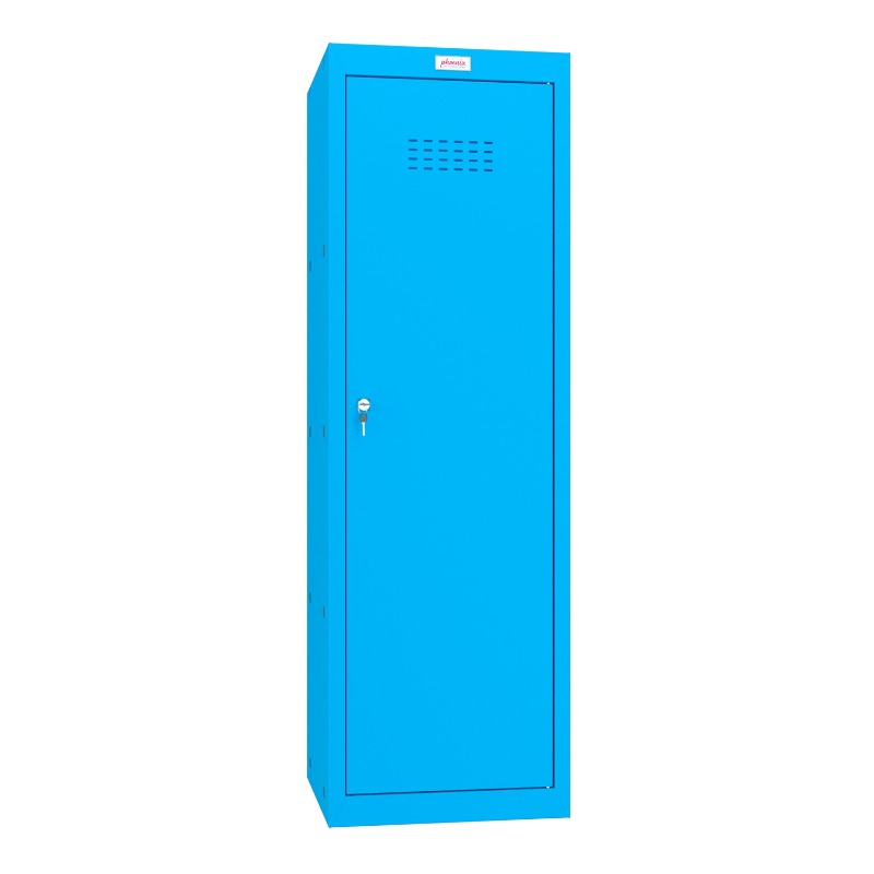 Phoenix CL1244BBK Size 4 Blue Cube Locker with Key Lock - my-beautiful-safes