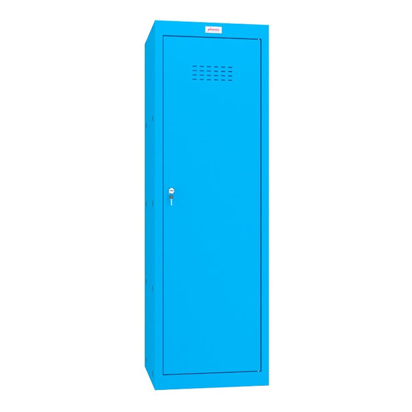 Phoenix CL1244BBK Size 4 Blue Cube Locker with Key Lock - my-beautiful-safes