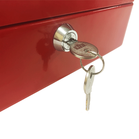 Phoenix 8″ Cash Box CB0101K with Key Lock - my-beautiful-safes