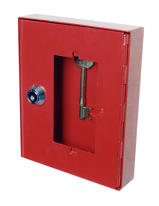 GLASS FRONTED EMERGENCY KEY BOX WITH CYLINDER LOCK