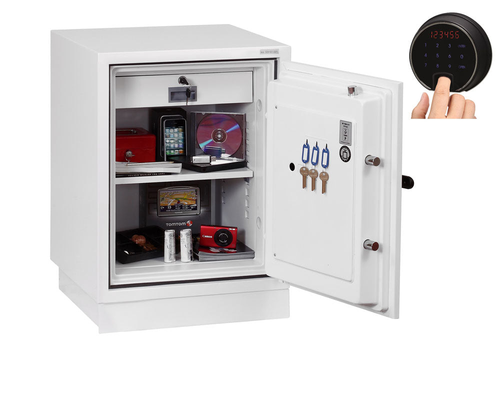 Phoenix Fire Fighter FS0441F Size 1 Fire Safe with Fingerprint Lock - my-beautiful-safes