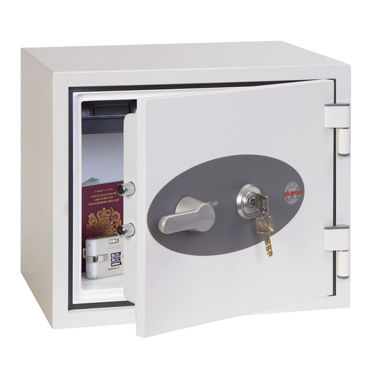 Phoenix Titan FS1281K Size 1 Fire & Security Safe with Key Lock - my-beautiful-safes