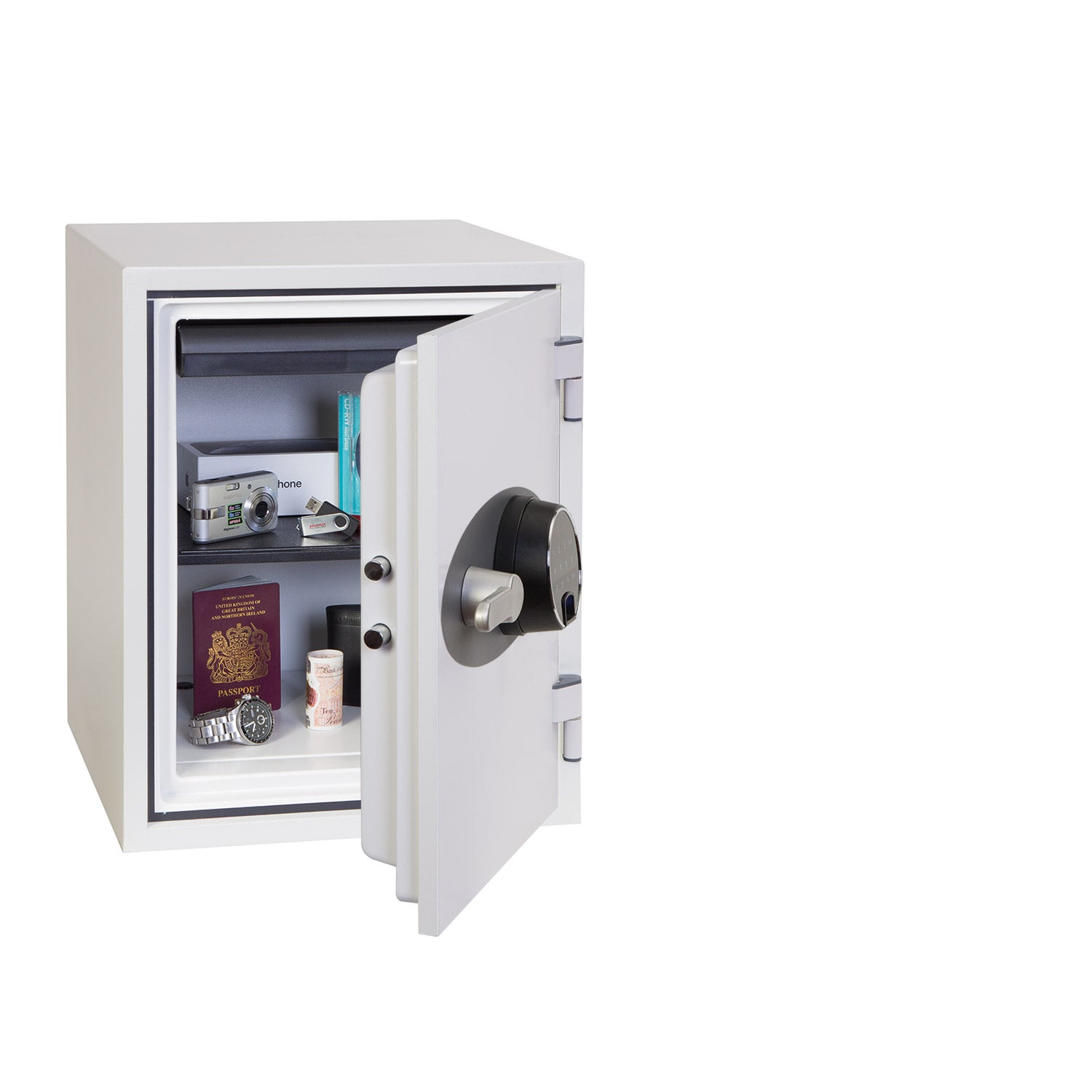 Phoenix Titan FS1283F Size 3 Fire & Security Safe with Fingerprint Lock - my-beautiful-safes