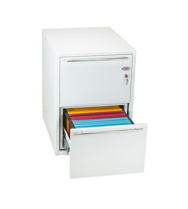 Phoenix Archivo Fire File FS2232K 2 Drawer Filing Cabinet with Key Lock - my-beautiful-safes