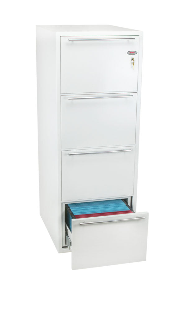 Phoenix Archivo Fire File FS2234K 4 Drawer Filing Cabinet with Key Lock - my-beautiful-safes