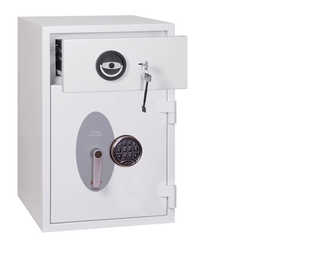 Phoenix Diamond Deposit HS1090ED Size 1 High Security Euro Grade 1 Deposit Safe with Electronic Lock - my-beautiful-safes