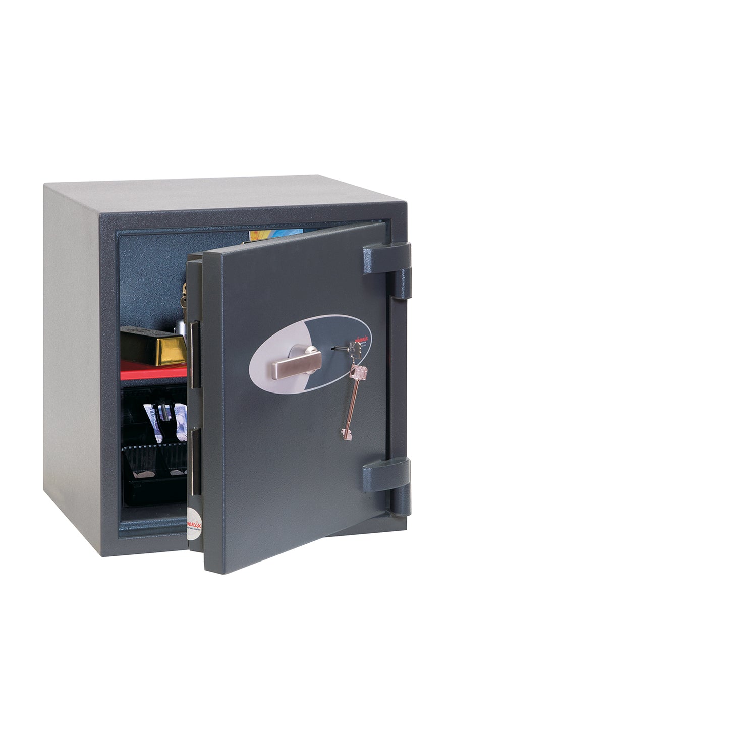 Phoenix Mercury HS2051K Size 1 High Security Euro Grade 2 Safe with Key Lock - my-beautiful-safes