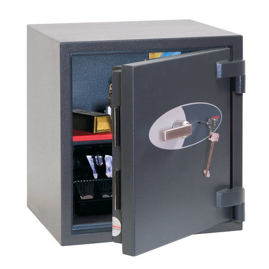 Phoenix Mercury HS2051K Size 1 High Security Euro Grade 2 Safe with Key Lock - my-beautiful-safes