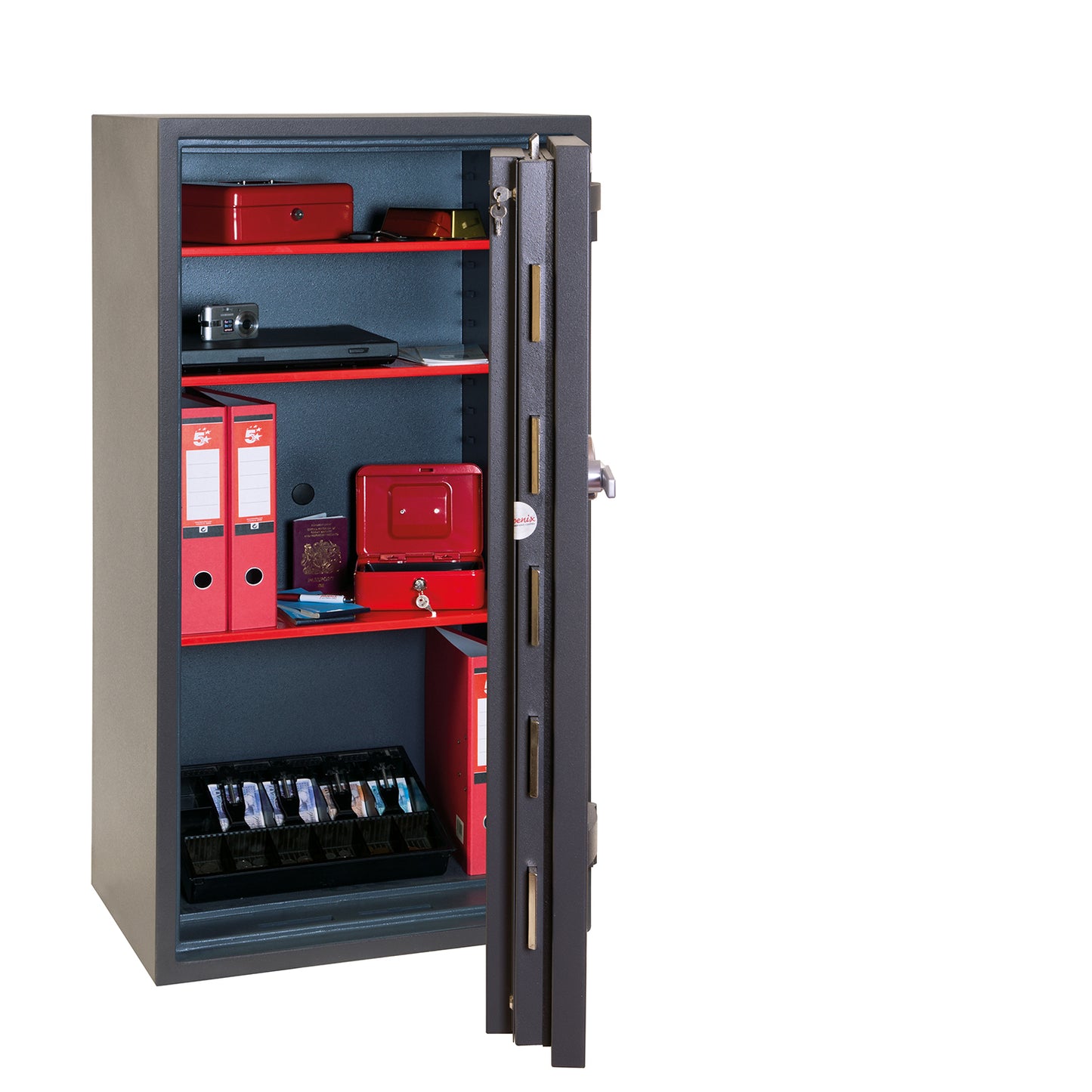 Phoenix Mercury HS2054E Size 4 High Security Euro Grade 2 Safe with Electronic Lock - my-beautiful-safes