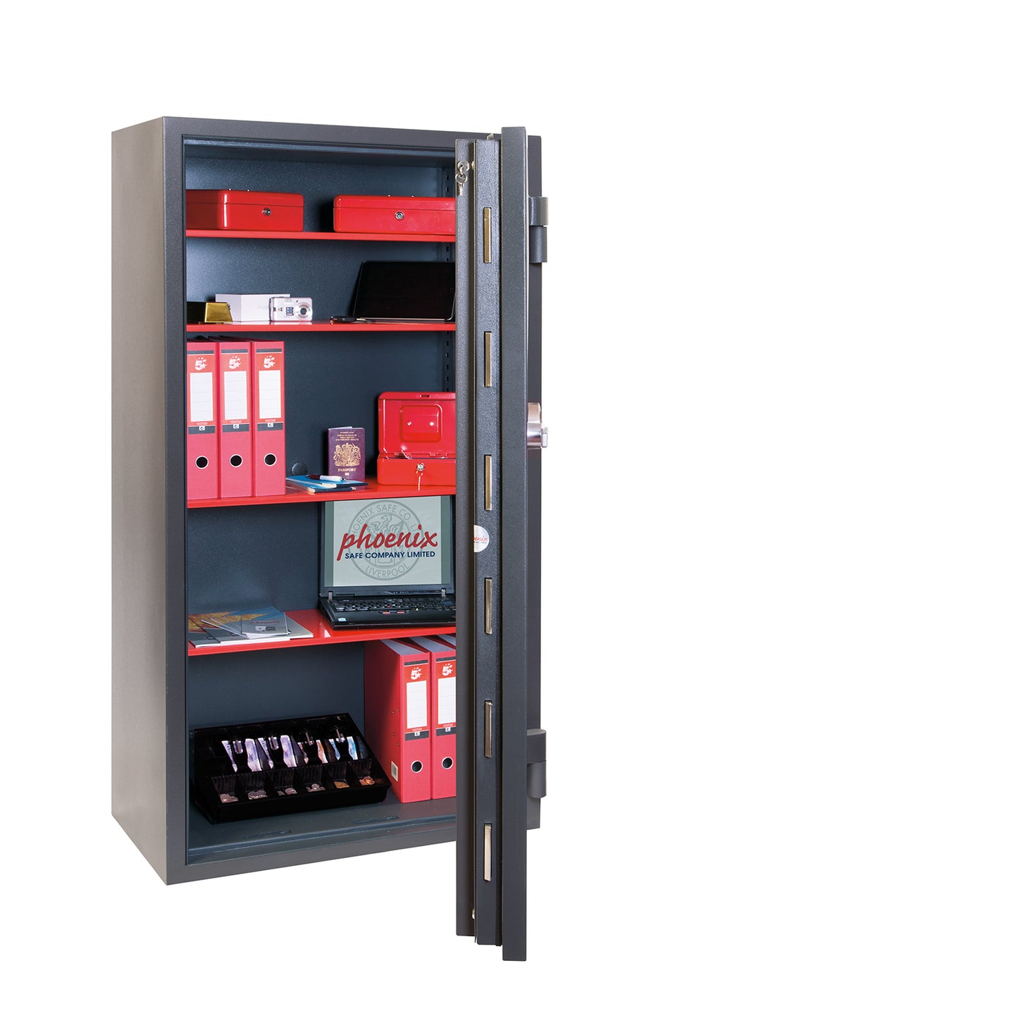 Phoenix Mercury HS2055E Size 5 High Security Euro Grade 2 Safe with Electronic Lock - my-beautiful-safes