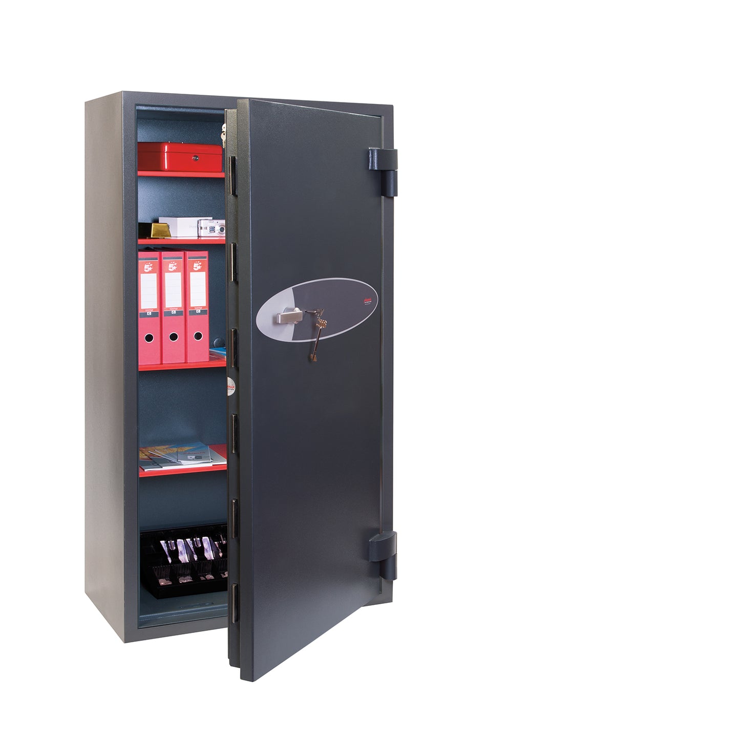 Phoenix Mercury HS2055K Size 5 High Security Euro Grade 2 Safe with Key Lock - my-beautiful-safes