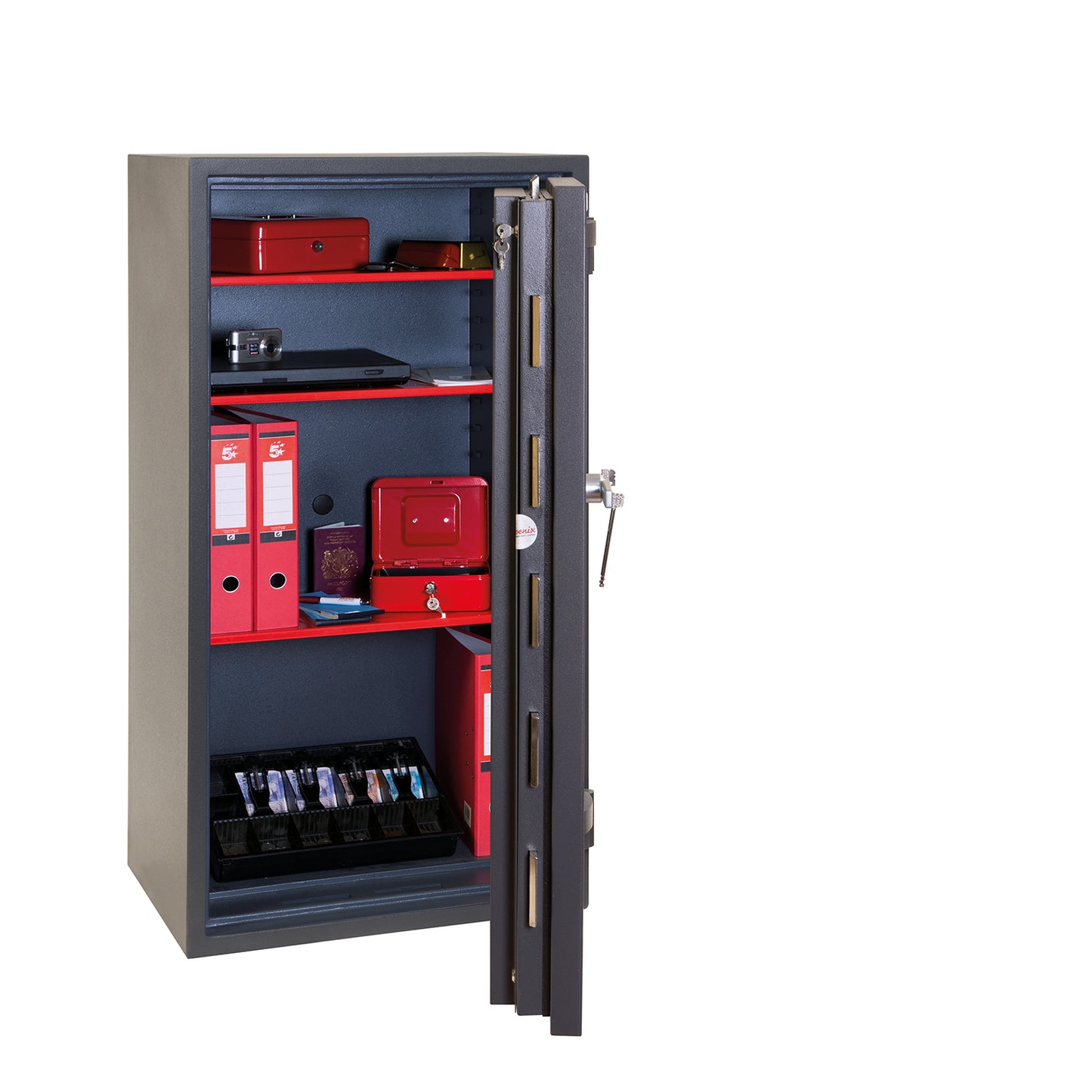 Phoenix Elara HS3554K Size 4 High Security Euro Grade 3 Safe with Key Lock - my-beautiful-safes