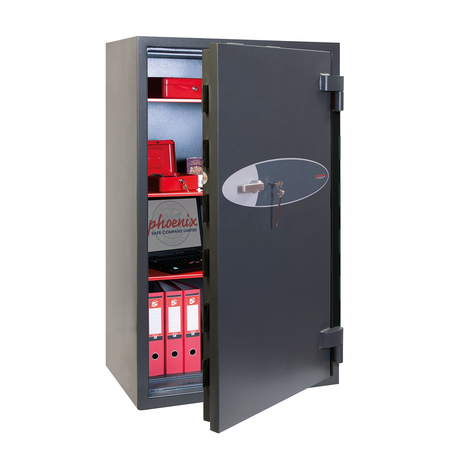 Phoenix Elara HS3556K Size 6 High Security Euro Grade 3 Safe with Key Lock - my-beautiful-safes