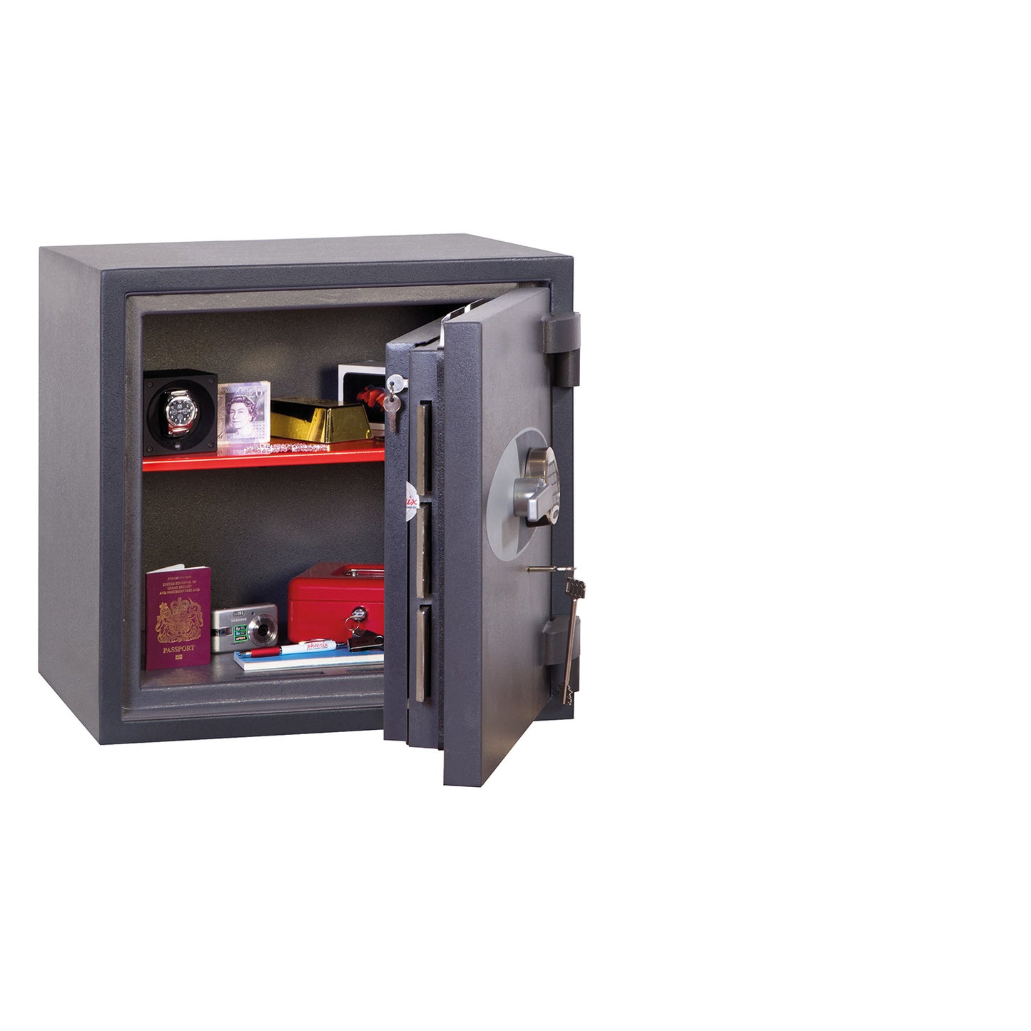 Phoenix Planet HS6071E Size 1 High Security Euro Grade 4 Safe with Electronic & Key Lock - my-beautiful-safes