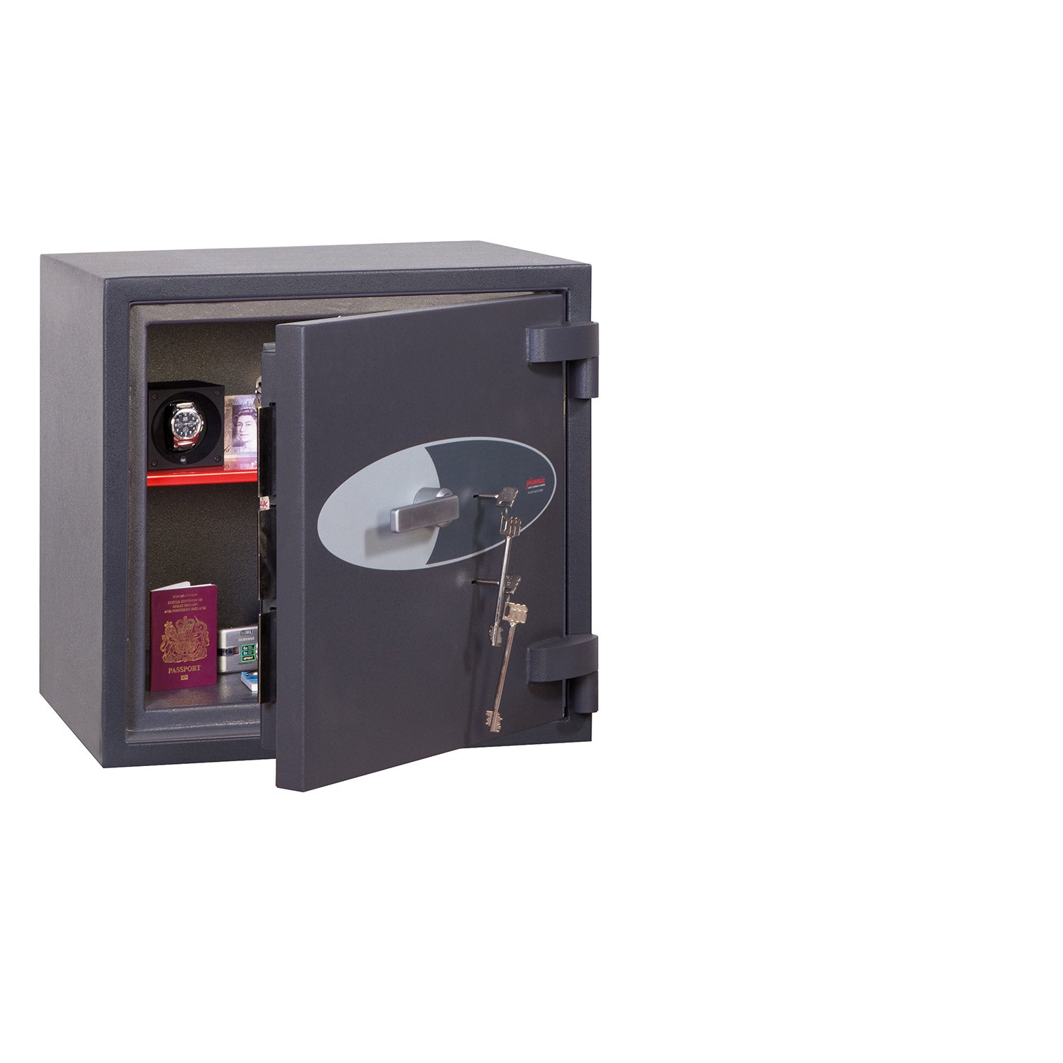 Phoenix Planet HS6071K Size 1 High Security Euro Grade 4 Safe with 2 Key Locks - my-beautiful-safes