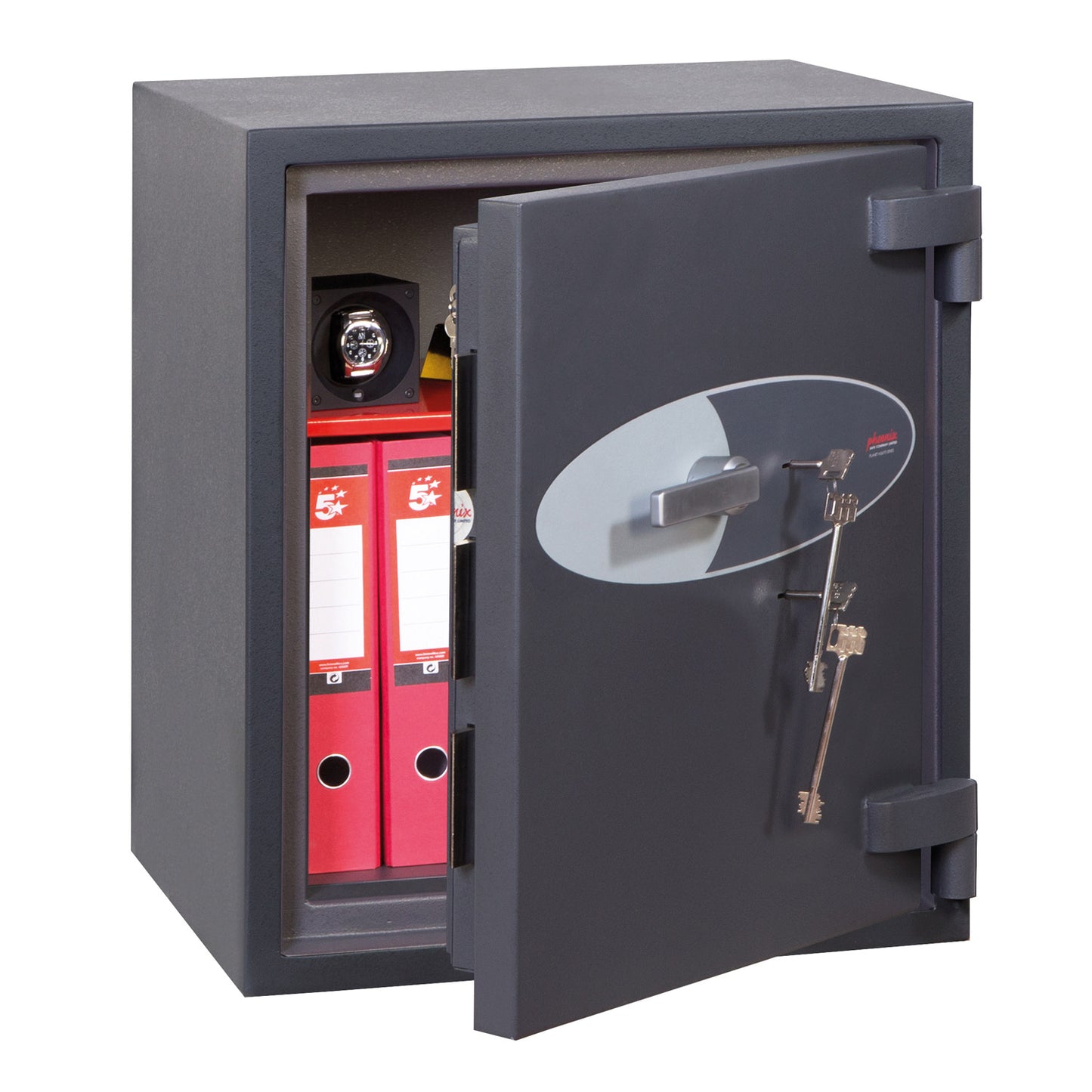 Phoenix Planet HS6072K Size 2 High Security Euro Grade 4 Safe with 2 Key Locks - my-beautiful-safes