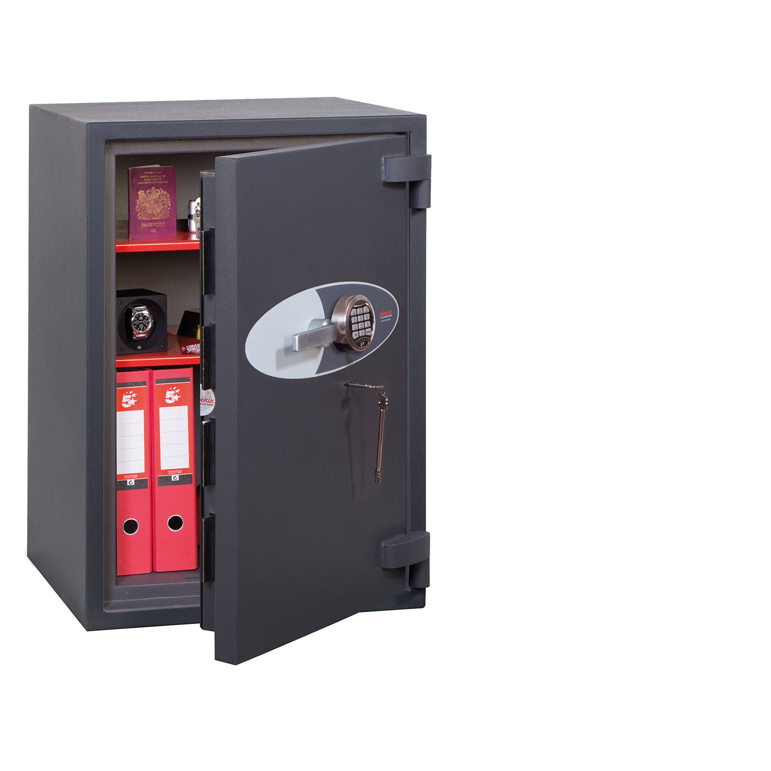 Phoenix Planet HS6073E Size 3 High Security Euro Grade 4 Safe with Electronic & Key Lock - my-beautiful-safes