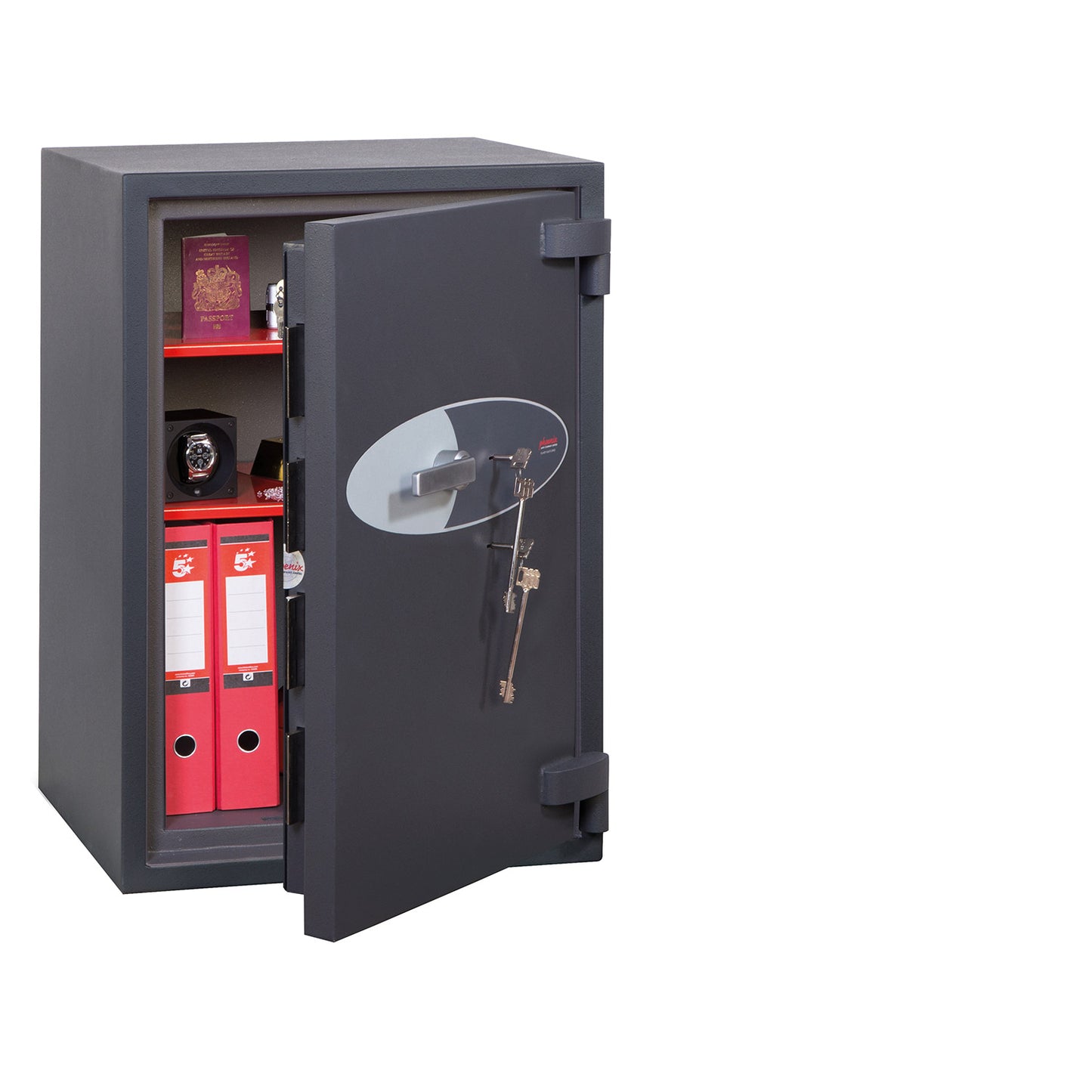 Phoenix Planet HS6073K Size 3 High Security Euro Grade 4 Safe with 2 Key Locks - my-beautiful-safes