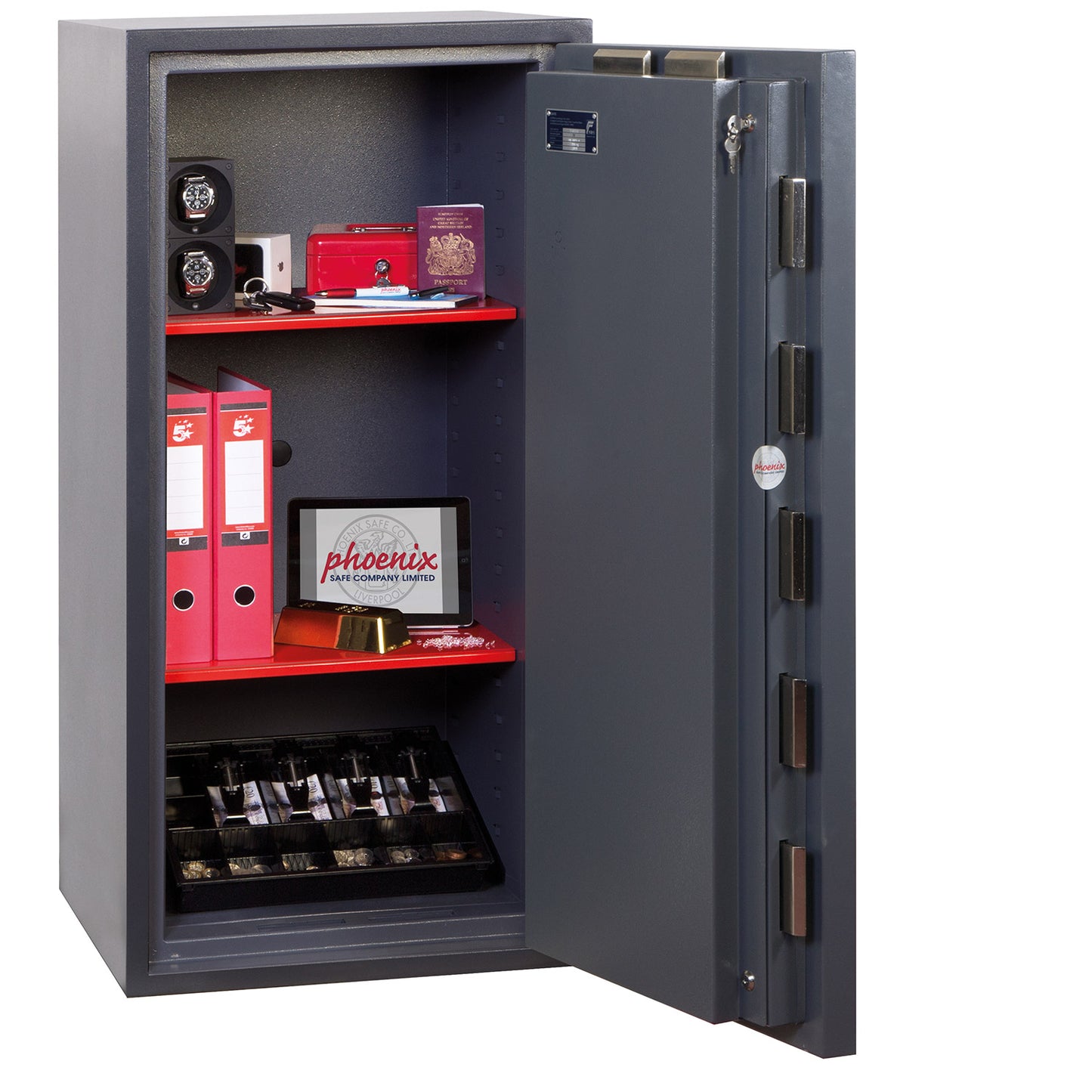 Phoenix Planet HS6074K Size 4 High Security Euro Grade 4 Safe with 2 Key Locks - my-beautiful-safes